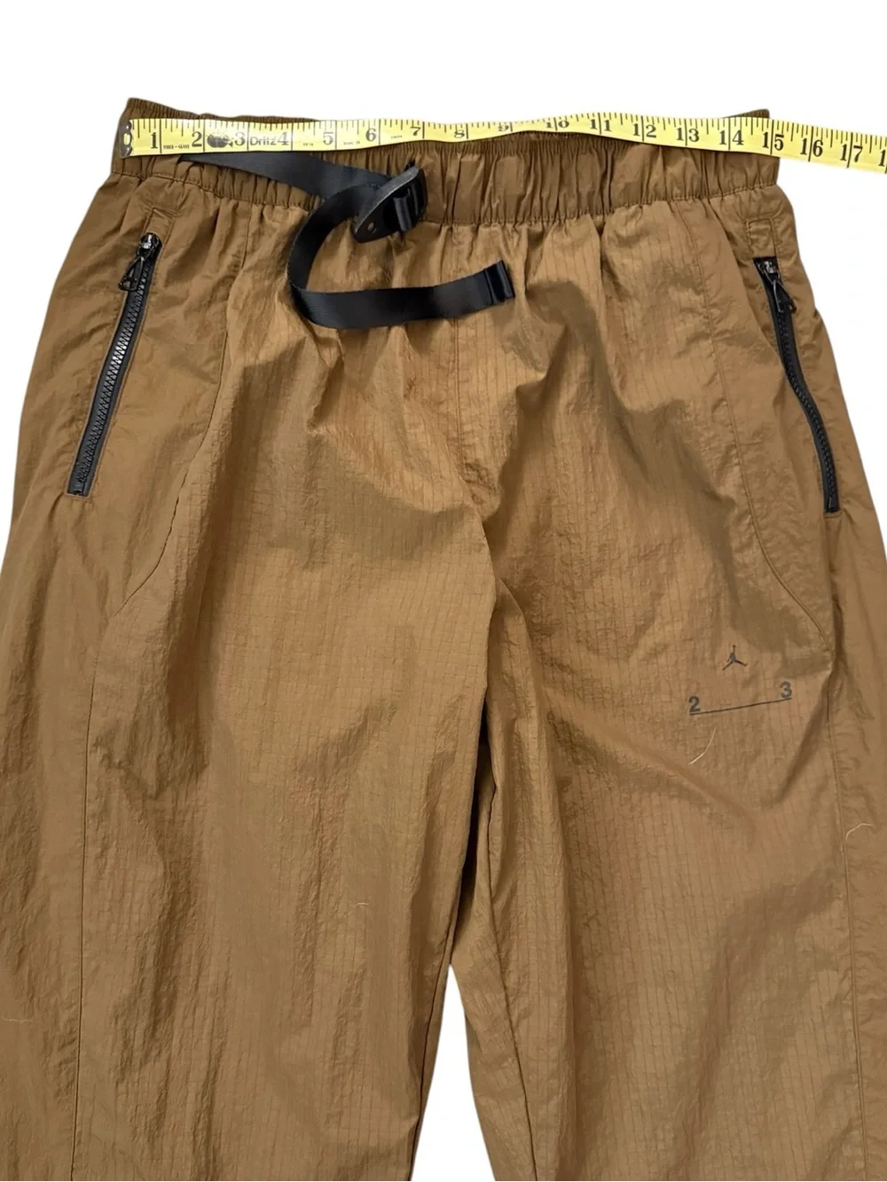 Jordan 23 Engineered Woven Utility Pants Men’s XL Brown DQ8066-385 Belted